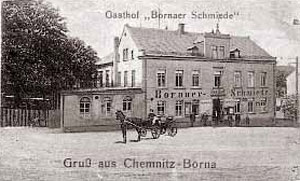Der Gasthof "Bornaer Schmiede" 
