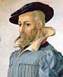 Georgius Agricola auf einem Gem�lde des M�nchner Malers Karl Pindl