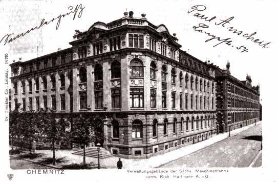 Das Verwaltungsgebäude an der Hartmannstraße wurde später als Polizeipräsidium genutzt
