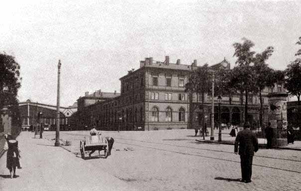 Der Hauptbahnhof um 1910