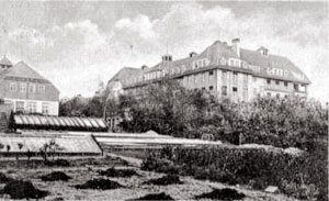 Die Nervenheilanstalt an der Dresdner Strae 1927
