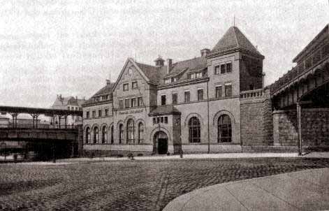 Der Sdbahnhof um 1910